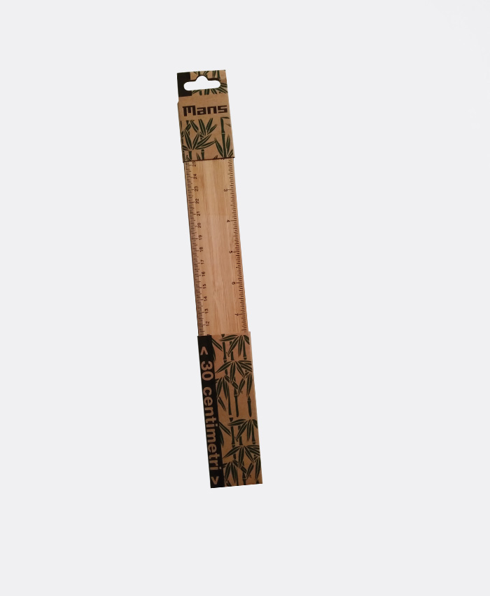 Righello bambù 20 cm